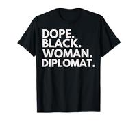 Une Diplomate Noire douée a habilité Le Mois de l'histoire des Noirs T-Shirt