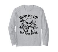 Une drôle de Conspiration Extraterrestre, téléportez-Moi, cet Endroit est nul Manche Longue