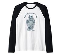 Une drôle de Rage me Consume Crow Manche Raglan