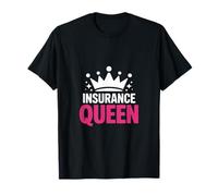 Une drôle de Reine des assurances Qui Dit Crown Sparkle T-Shirt