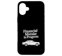Une drôle d'erreur financière dans Progress Vintage Car Coque pour iPhone 16 Plus