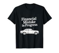 Une drôle d'erreur financière dans Progress Vintage Car T-Shirt