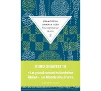 Une empreinte sur la terre - Buru Quartet 3 - Pramoedya Ananta Toer - Zulma - Poche - Roman