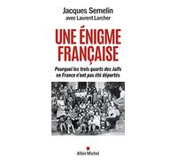 Une énigme française Jacques Semelin (Auteur), Laurent Larcher (Contributions)