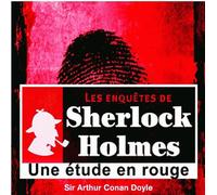 Une Enquête De Sherlock Holmes : Une Étude En Rouge - Livre Lu (Cd) - Narrateur Cyril Deguillen
