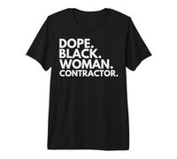 Une entrepreneure Noire Dope a renforcé Le Mois de l'histoire des Noirs T-Shirt Haut de Gamme