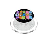 Une équipe d'imagerie médicale Mignonne de Kawaii X Ray Tech en radiologie PopSockets PopGrip pour MagSafe
