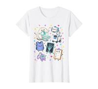 Une équipe d'imagerie médicale Mignonne de Kawaii X Ray Tech en radiologie T-Shirt Graphique avec Valeur, Femme, Blanc, M