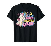 Une équipe fatiguée, éreintée, Une Licorne Mignonne et drôle T-Shirt Graphique avec Valeur