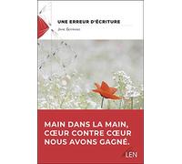 Une erreur d'écriture