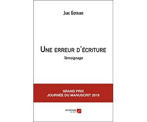 Une erreur d'écriture