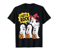 Une Escouade de fantômes Amusante pour Halloween, J'Ai Une Pierre T-Shirt