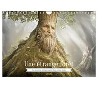 Une étrange forêt - Le monde surprenant des sous-bois (Calendrier mural 2026 DIN A4 horizontal), CALVENDO calendrier mensuel