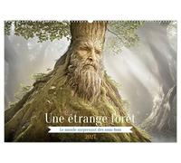 Une étrange forêt - Le monde surprenant des sous-bois (calendrier mural 2027 DIN A2 vertical), CALVENDO calendrier mensuel