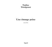 Une étrange peine: nouvelles