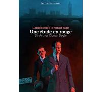 Une étude en rouge La première enquête de Sherlock Holmes - Sir Arthur Conan Doyle - Gallimard jeunesse - Poche - Roman junior dès 9 ans