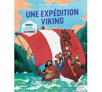 Une expédition viking - Lucie Le Moine - Milan Eds - cartonné - Bande dessinée jeunesse