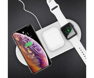 Une expérience de recharge révolutionnaire : le support de charge sans fil 3 en 1, idéal pour un sommeil paisible, vous offre des nuits sereines