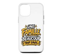 Une Famille Beaucoup Trop d’Avis Humour Familial Coque pour iPhone 12/12 Pro