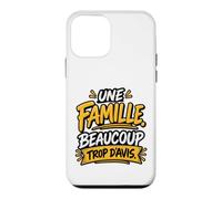 Une Famille Beaucoup Trop d’Avis Humour Familial Coque pour iPhone 12 Mini