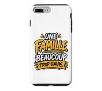 Une Famille Beaucoup Trop d’Avis Humour Familial Coque pour iPhone 7 Plus/8 Plus