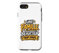 Une Famille Beaucoup Trop d’Avis Humour Familial Coque pour iPhone SE (2020) / 7/8