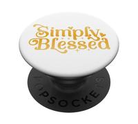 Une famille bénie au-delà de toute mesure Une famille bénie qui bénit la foi PopSockets PopGrip Adhésif
