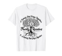 Une Famille Qui Prie Ensemble, Reste Ensemble T-Shirt Graphique avec Valeur