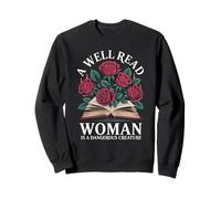 Une femme bien lue est une créature dangereuse: la féministe Sweatshirt