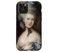 Une Femme en Bleu Thomas Gainsborough Rococo Art Peinture Coque pour iPhone 11 Pro