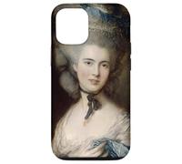 Une Femme en Bleu Thomas Gainsborough Rococo Art Peinture Coque pour iPhone 12/12 Pro