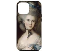 Une Femme en Bleu Thomas Gainsborough Rococo Art Peinture Coque pour iPhone 12 Pro Max