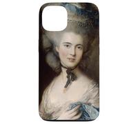 Une Femme en Bleu Thomas Gainsborough Rococo Art Peinture Coque pour iPhone 13