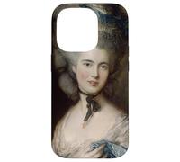 Une Femme en Bleu Thomas Gainsborough Rococo Art Peinture Coque pour iPhone 14 Pro