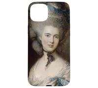 Une Femme en Bleu Thomas Gainsborough Rococo Art Peinture Coque pour iPhone 15 Plus