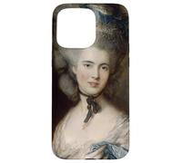 Une Femme en Bleu Thomas Gainsborough Rococo Art Peinture Coque pour iPhone 15 Pro Max