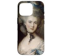 Une Femme en Bleu Thomas Gainsborough Rococo Art Peinture Coque pour iPhone 16 Pro