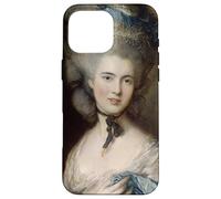 Une Femme en Bleu Thomas Gainsborough Rococo Art Peinture Coque pour iPhone 16 Pro Max