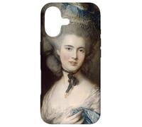 Une Femme en Bleu Thomas Gainsborough Rococo Art Peinture Coque pour iPhone 17