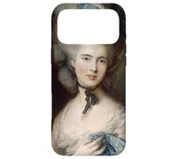Une Femme en Bleu Thomas Gainsborough Rococo Art Peinture Coque pour iPhone 17 Pro Max