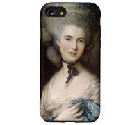 Une Femme en Bleu Thomas Gainsborough Rococo Art Peinture Coque pour iPhone SE (2020) / 7/8