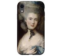 Une Femme en Bleu Thomas Gainsborough Rococo Art Peinture Coque pour iPhone XR