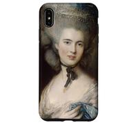 Une Femme en Bleu Thomas Gainsborough Rococo Art Peinture Coque pour iPhone XS Max