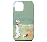 Une Femme et Son Chien, Une Amoureuse de Livres, vivent Leur Vie Un chapitre à la Fois Coque pour iPhone 12 Pro Max