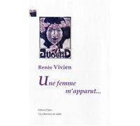 Une femme m'apparut... - Renée Vivien - Paleo Eds - broché - Roman