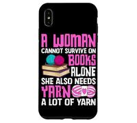 Une Femme ne Peut Pas survivre Uniquement avec des Livres, Elle a Aussi Besoin de Fil Coque pour iPhone XS Max