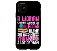Une Femme ne Peut Pas survivre Uniquement avec des Livres, Elle a Aussi Besoin de Fil Coque pour iPhone 11