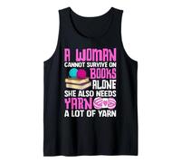 Une Femme ne Peut Pas survivre Uniquement avec des Livres, Elle a Aussi Besoin de Fil Débardeur