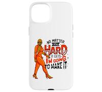 Une Femme Noire, Peu Importe à Quel Point Cela Peut être Difficile, Je Vais y Arriver Coque pour iPhone 15 Plus