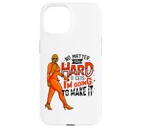 Une Femme Noire, Peu Importe à Quel Point Cela Peut être Difficile, Je Vais y Arriver Coque pour iPhone 15